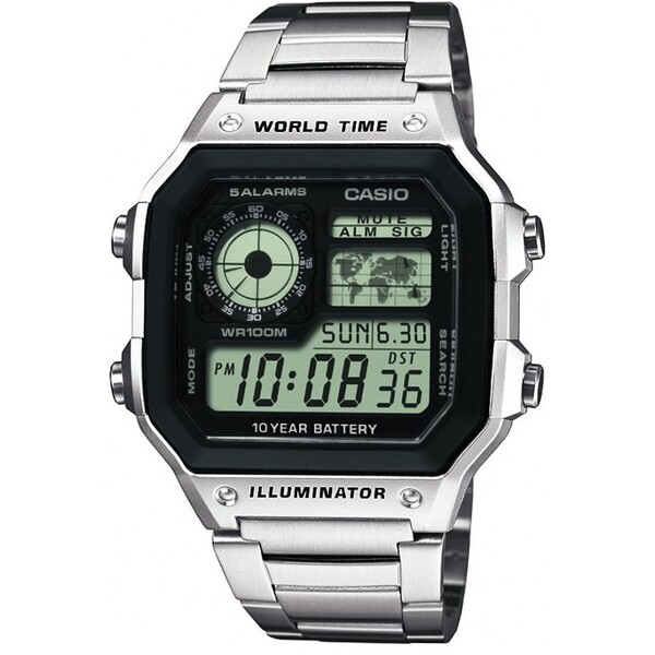 Часы CASIO Standard Digital AE-1200WHD-1AVEF