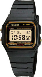 Часы CASIO TIMELESS COLLECTION F-91WG-9