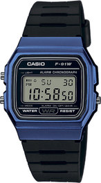 Часы CASIO TIMELESS COLLECTION F-91WM-2AEF
