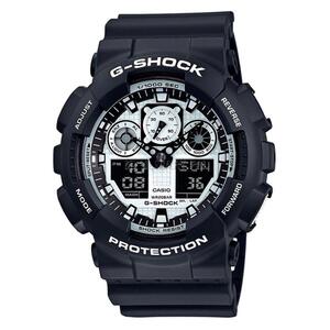Часы CASIO G-SHOCK GA-100BW-1AER