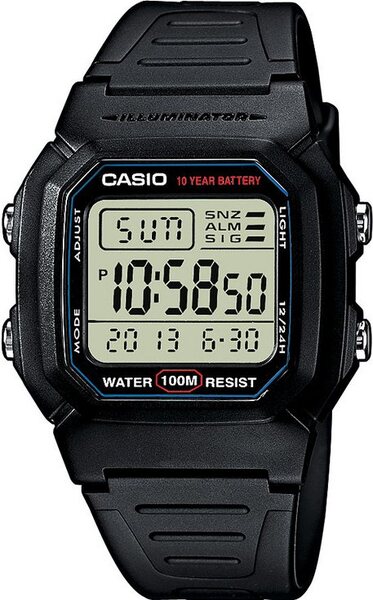 Часы CASIO W-800H-1AVES