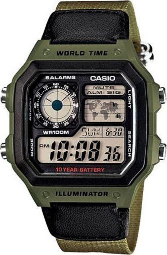 Часы CASIO Standard Digital AE-1200WHB-3BVDF