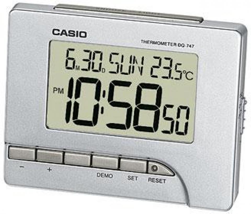 Настольные часы CASIO DQ-747-8EF